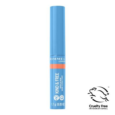 Rimmel London Kind &amp; Free Tinted Lip Balm Ajakbalzsam nőknek 4 g Változat 003 Tropical Spark