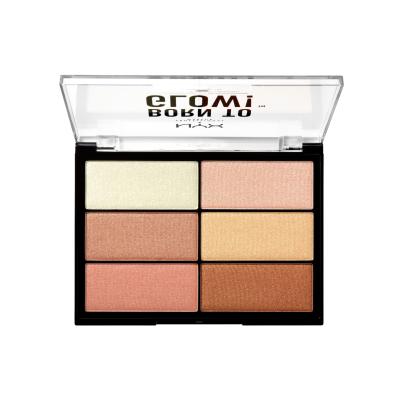 NYX Professional Makeup Born To Glow Highlighting Palette Highlighter nőknek 28,8 g