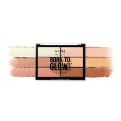 NYX Professional Makeup Born To Glow Highlighting Palette Highlighter nőknek 28,8 g