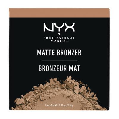 NYX Professional Makeup Matte Bronzer Bronzosító nőknek 9,5 g Változat 05 Deep Tan