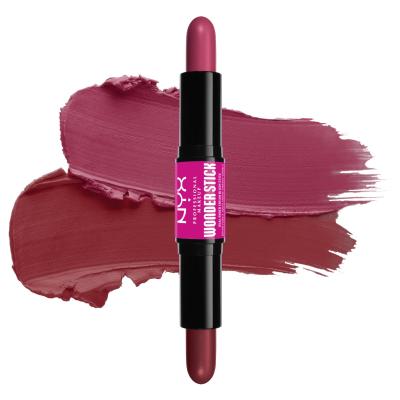 NYX Professional Makeup Wonder Stick Blush Pirosító nőknek 8 g Változat 04 Deep Magenta And Ginger