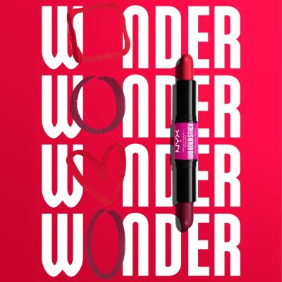 NYX Professional Makeup Wonder Stick Blush Pirosító nőknek 8 g Változat 05 Bright Amber And Fuchsia