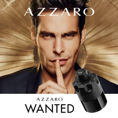 Azzaro The Most Wanted Ajándékcsomagok eau de parfum 100 ml + eau de parfum 10 ml + Wanted sampon hajra és testre 75 ml