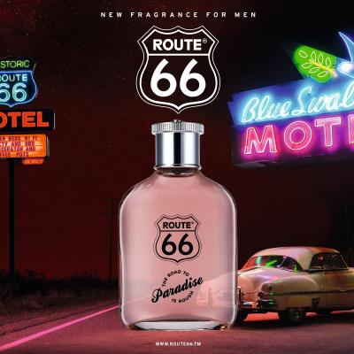 Route 66 The Road To Paradise Is Rough Eau de Toilette férfiaknak 100 ml