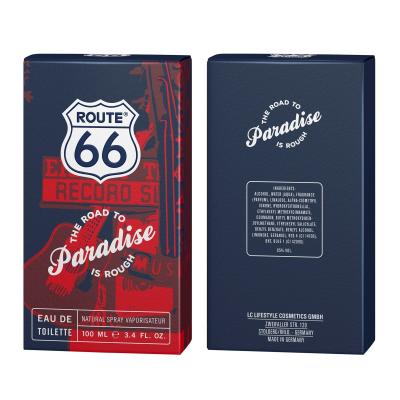 Route 66 The Road To Paradise Is Rough Eau de Toilette férfiaknak 100 ml