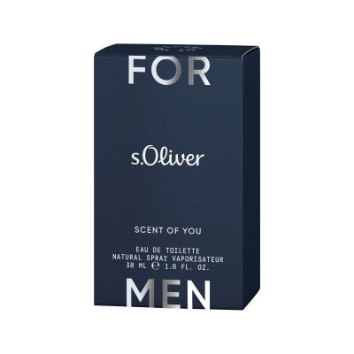 s.Oliver Scent Of You Eau de Toilette férfiaknak 30 ml