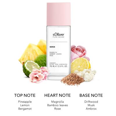 s.Oliver Pure Sense Dezodor nőknek 75 ml