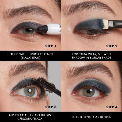 NYX Professional Makeup Jumbo Eye Pencil Szemceruza nőknek 5 g Változat 601 Black Bean