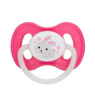 Canpol babies Bunny &amp; Company Latex Soother Pink 0-6m Cumi gyermekeknek 1 db