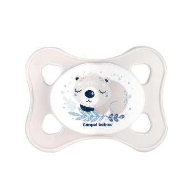 Canpol babies Sleepy Koala Mini Soother Grey 0-2m Cumi gyermekeknek 2 db