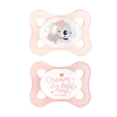 Canpol babies Sleepy Koala Mini Soother Pink 0-2m Cumi gyermekeknek 2 db