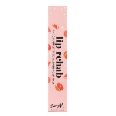 Barry M Lip Rehab Pink Grapefruit Nourishing Lip Mask Ajakbalzsam nőknek 9 ml