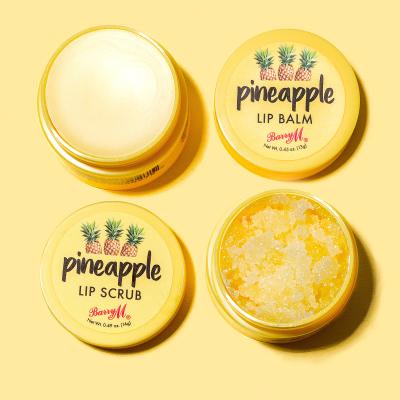 Barry M Lip Scrub Pineapple Bőrradír nőknek 15 g