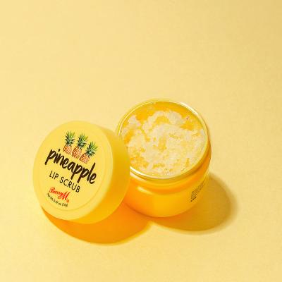 Barry M Lip Scrub Pineapple Bőrradír nőknek 15 g