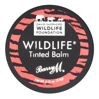 Barry M Wildlife Tinted Balm Ajakbalzsam nőknek 3,6 g Változat Sunset Pink