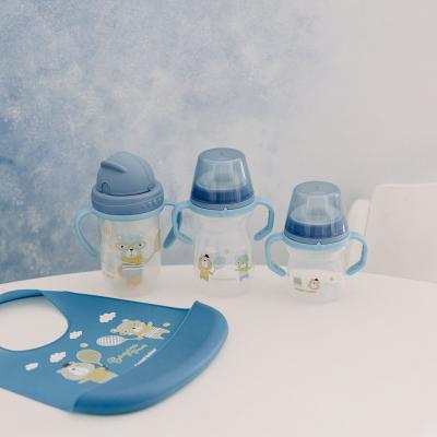 Canpol babies Bonjour Paris First Cup Blue 6m+ Kis bögre gyermekeknek 150 ml