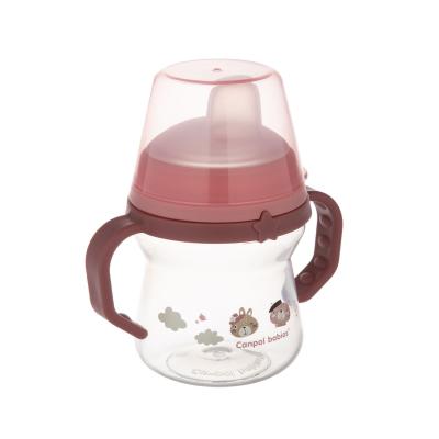 Canpol babies Bonjour Paris First Cup Pink 6m+ Kis bögre gyermekeknek 150 ml