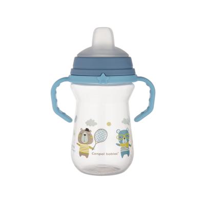 Canpol babies Bonjour Paris First Cup Blue 6m+ Kis bögre gyermekeknek 250 ml