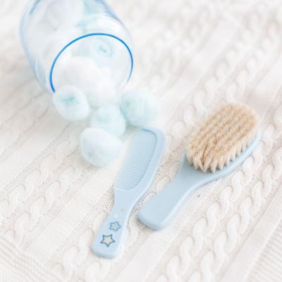 Canpol babies Newborn Baby Baby Brush With Comb Stars Hajfésű gyermekeknek Szett