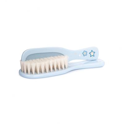 Canpol babies Newborn Baby Baby Brush With Comb Stars Hajfésű gyermekeknek Szett