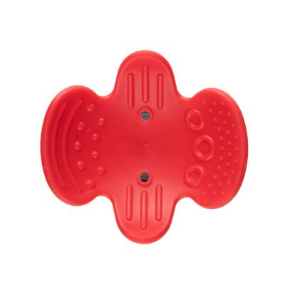 Canpol babies Sensory Rattle With Teether Red Csörgő gyermekeknek 1 db