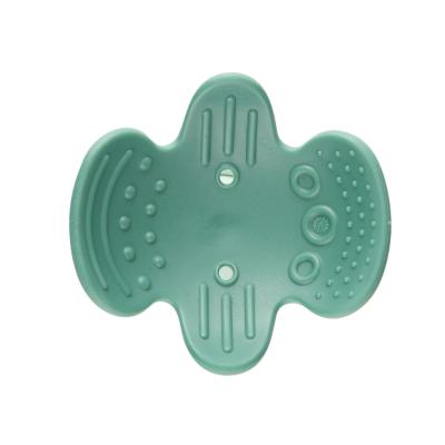 Canpol babies Sensory Rattle With Teether Green Csörgő gyermekeknek 1 db