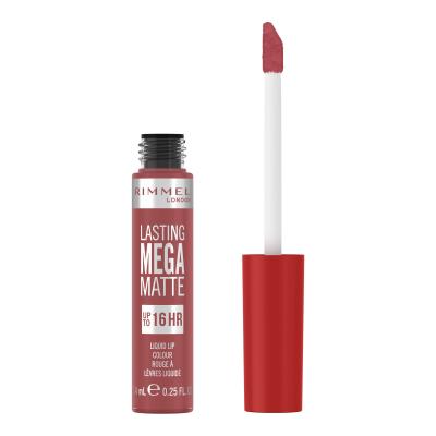 Rimmel London Lasting Mega Matte Liquid Lip Colour Rúzs nőknek 7,4 ml Változat Rose &amp; Shine