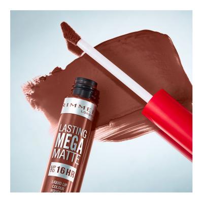 Rimmel London Lasting Mega Matte Liquid Lip Colour Rúzs nőknek 7,4 ml Változat Lovebite