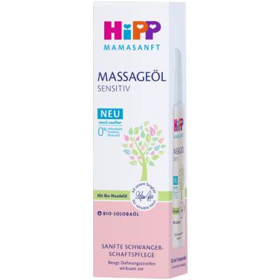 Hipp Mamasanft Massage Oil Sensitive Narancsbőr és stria ellen nőknek 100 ml