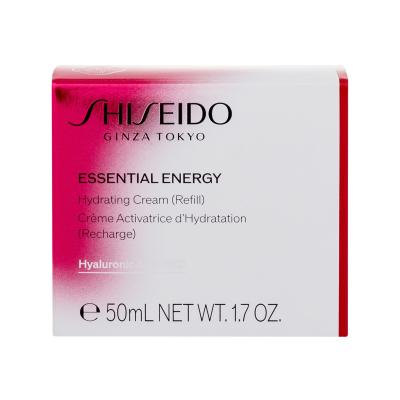 Shiseido Essential Energy Hydrating Cream Nappali arckrém nőknek Refill 50 ml