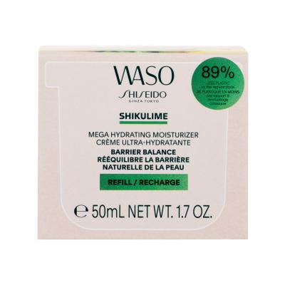 Shiseido Waso Shikulime Mega Hydrating Moisturizer Nappali arckrém nőknek Refill 50 ml