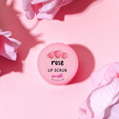 Barry M Lip Scrub Rose Bőrradír nőknek 14 g