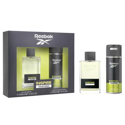 Reebok Inspire Your Mind Ajándékcsomagok eau de toilette 100 ml + dezodor 150 ml