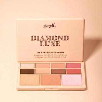 Barry M Diamond Luxe Eye &amp; Highlighter Palette Szemhéjfesték nőknek 22,8 g