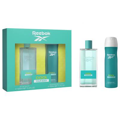 Reebok Cool Your Body Ajándékcsomagok eau de toilette 100 ml + dezodor 150 ml