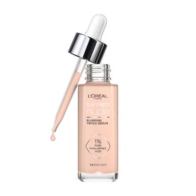 L&#039;Oréal Paris True Match Nude Plumping Tinted Serum Alapozó nőknek 30 ml Változat 1-2 Rosy Light