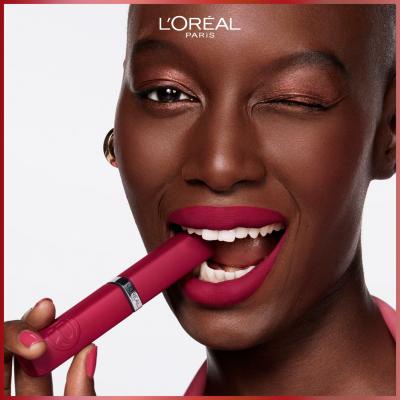 L&#039;Oréal Paris Infaillible Matte Resistance Lipstick Rúzs nőknek 5 ml Változat 210 Tropical Vacay