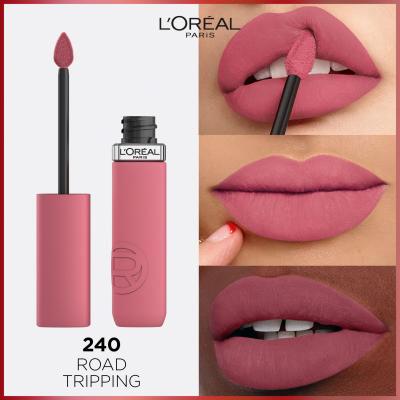 L&#039;Oréal Paris Infaillible Matte Resistance Lipstick Rúzs nőknek 5 ml Változat 240 Road Tripping