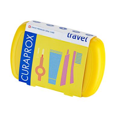 Curaprox Travel Set Yellow Fogkefe Szett