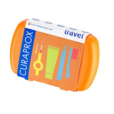 Curaprox Travel Set Orange Fogkefe Szett