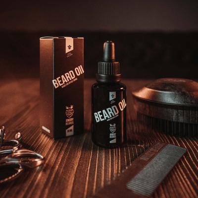 Angry Beards Beard Oil Jack Saloon Szakállápoló olaj férfiaknak 30 ml