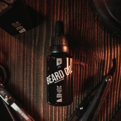 Angry Beards Beard Oil Jack Saloon Szakállápoló olaj férfiaknak 30 ml