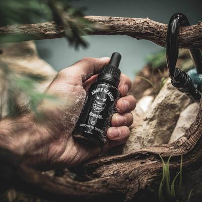 Angry Beards Beard Oil Christopher The Traveller Szakállápoló olaj férfiaknak 30 ml