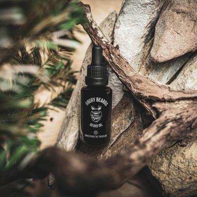 Angry Beards Beard Oil Christopher The Traveller Szakállápoló olaj férfiaknak 30 ml