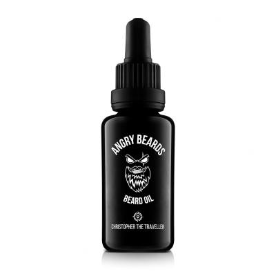 Angry Beards Beard Oil Christopher The Traveller Szakállápoló olaj férfiaknak 30 ml