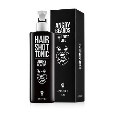 Angry Beards Hair Shot Tonic Öblítést nem igénylő hajápoló férfiaknak 500 ml