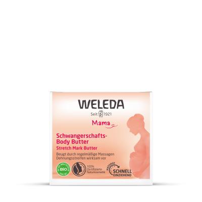 Weleda Mother Stretch Mark Body Butter Narancsbőr és stria ellen nőknek 150 ml