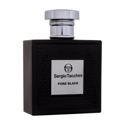 Sergio Tacchini Pure Black Eau de Toilette férfiaknak 100 ml sérült doboz