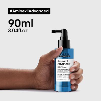 L&#039;Oréal Professionnel Aminexil Advanced Anti-Hair Loss Professional Serum Hajhullás elleni készítmény nőknek 90 ml