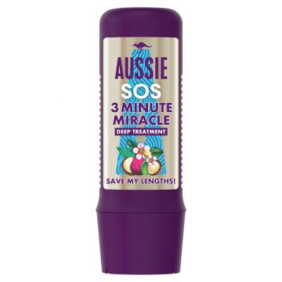 Aussie SOS Save My Lengths 3 Minute Miracle Deep Treatment Hajpakolás nőknek 225 ml